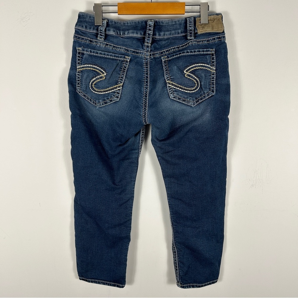 Silver Suki mid Capri jeans 32x23